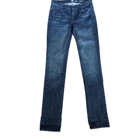 7FAMK Roxanne Skinny Jeans 25 Mid-rise - Picture 6 of 12